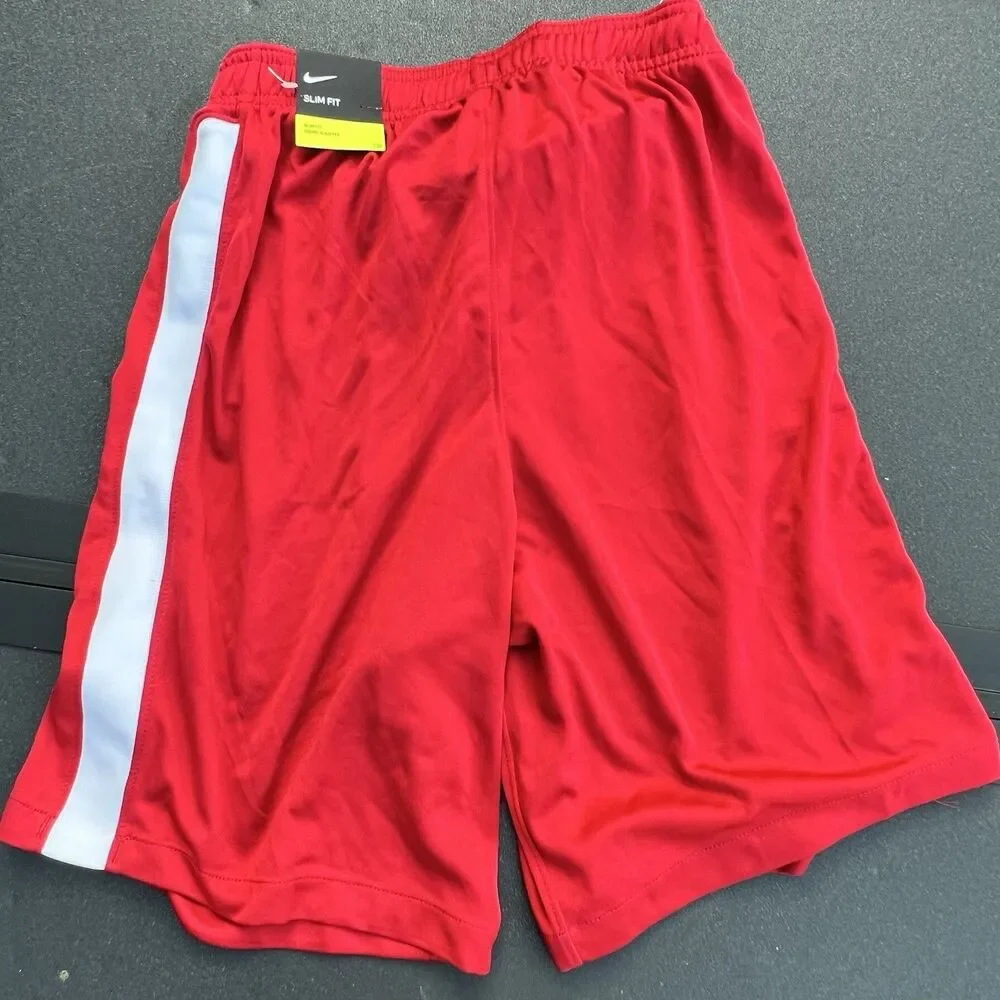 Nike Liverpool FC Soccer Shorts 20-21(Home) Red & White DB2831-687 Size S NWT
